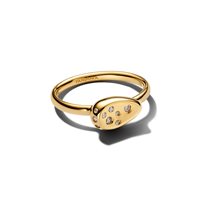 Anello Pandora Donna Organic in Lega metallica Cubic Zirconia 164672C01-52 - 164672C01-52